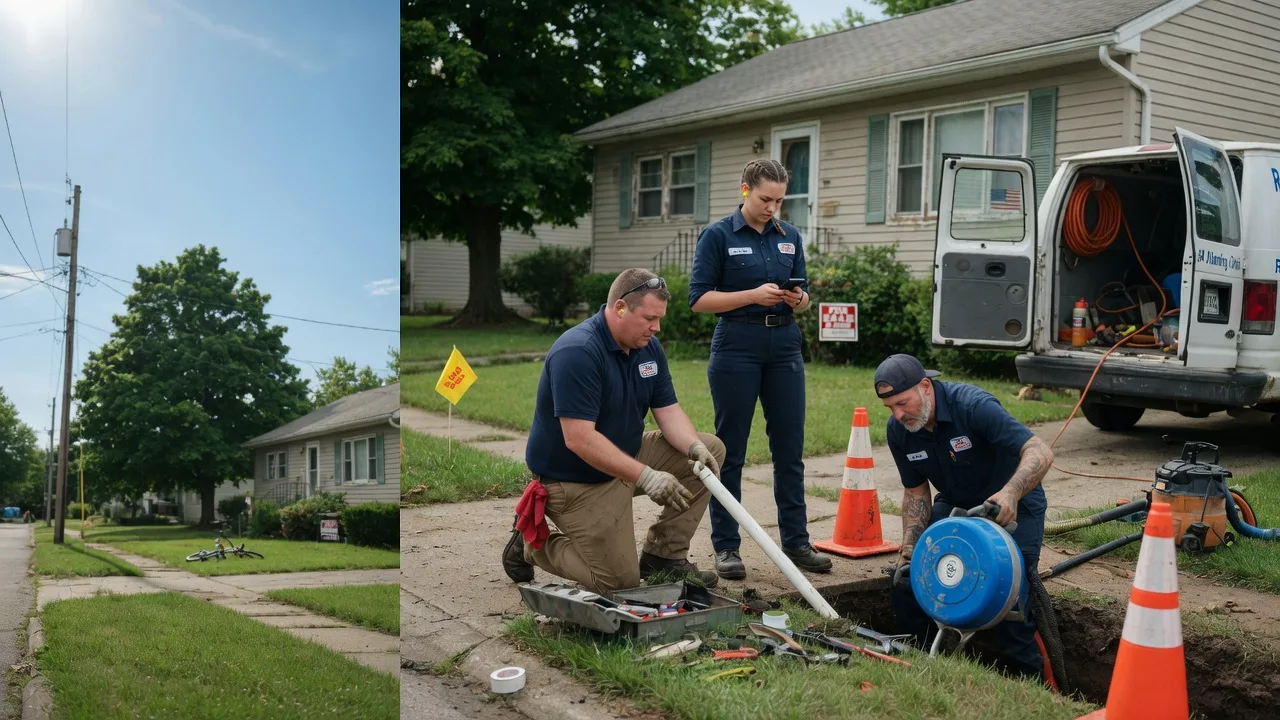 Sewer Line Repair in Wellington, IL near me